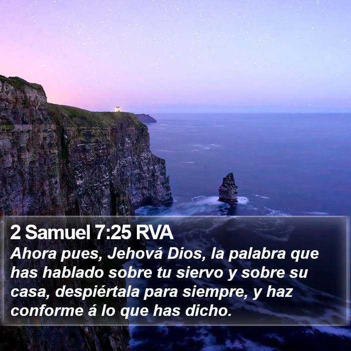 2 Samuel 7:25 RVA Bible Study