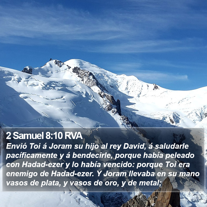 2 Samuel 8:10 RVA Bible Study