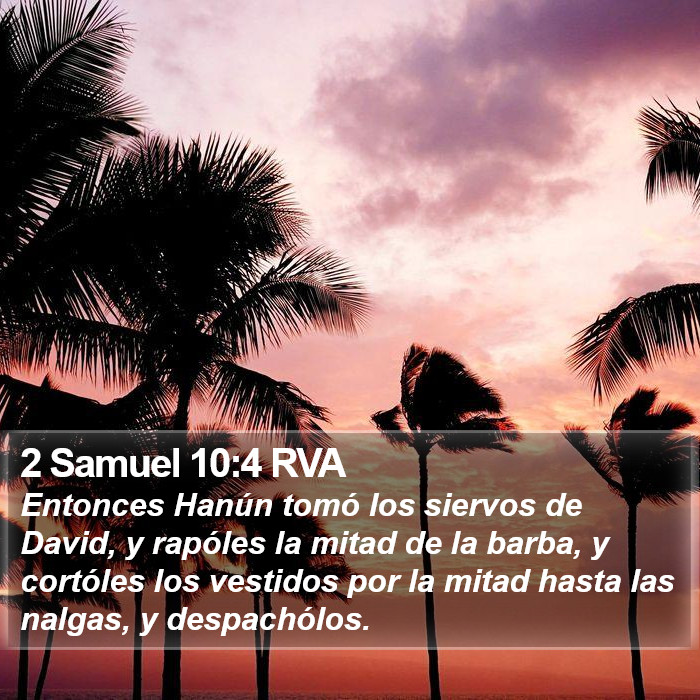 2 Samuel 10:4 RVA Bible Study