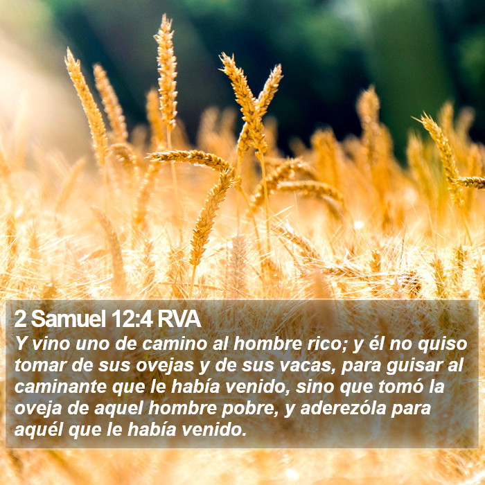 2 Samuel 12:4 RVA Bible Study