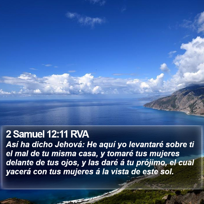 2 Samuel 12:11 RVA Bible Study