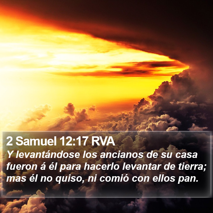 2 Samuel 12:17 RVA Bible Study