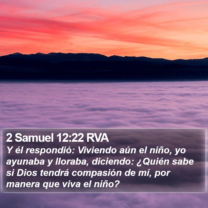 2 Samuel 12:22 RVA Bible Study