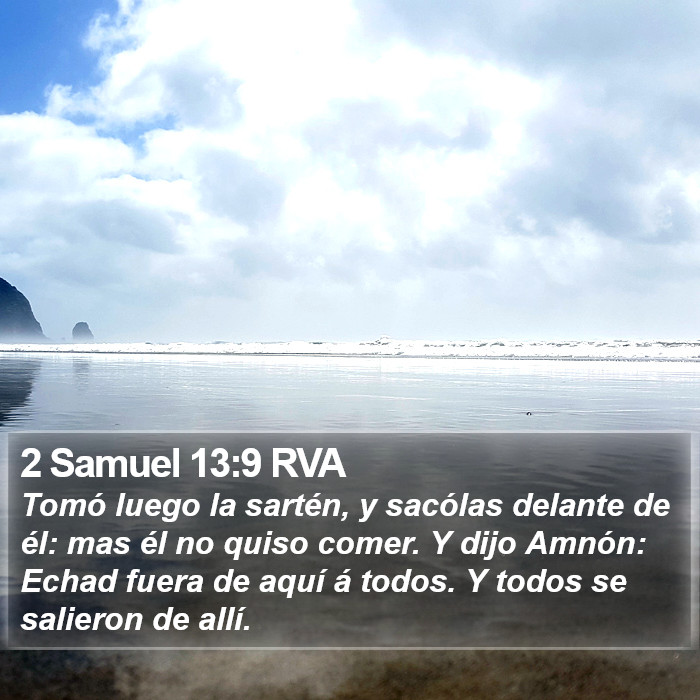 2 Samuel 13:9 RVA Bible Study