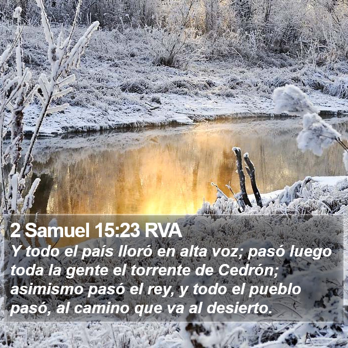 2 Samuel 15:23 RVA Bible Study