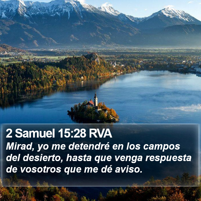 2 Samuel 15:28 RVA Bible Study