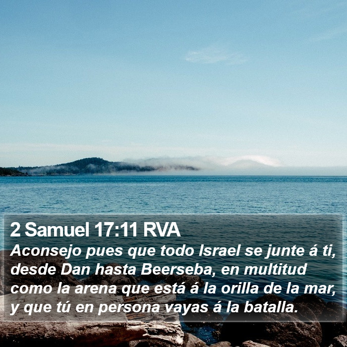 2 Samuel 17:11 RVA Bible Study