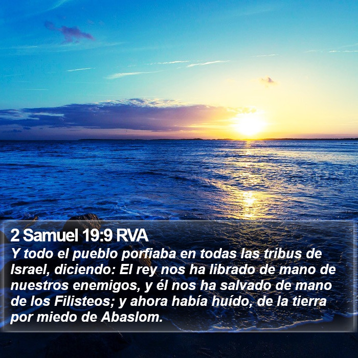 2 Samuel 19:9 RVA Bible Study