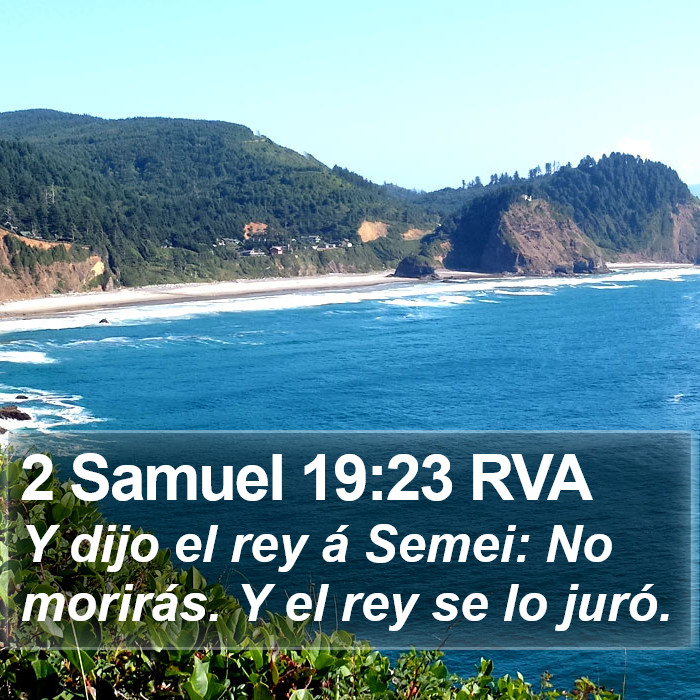 2 Samuel 19:23 RVA Bible Study