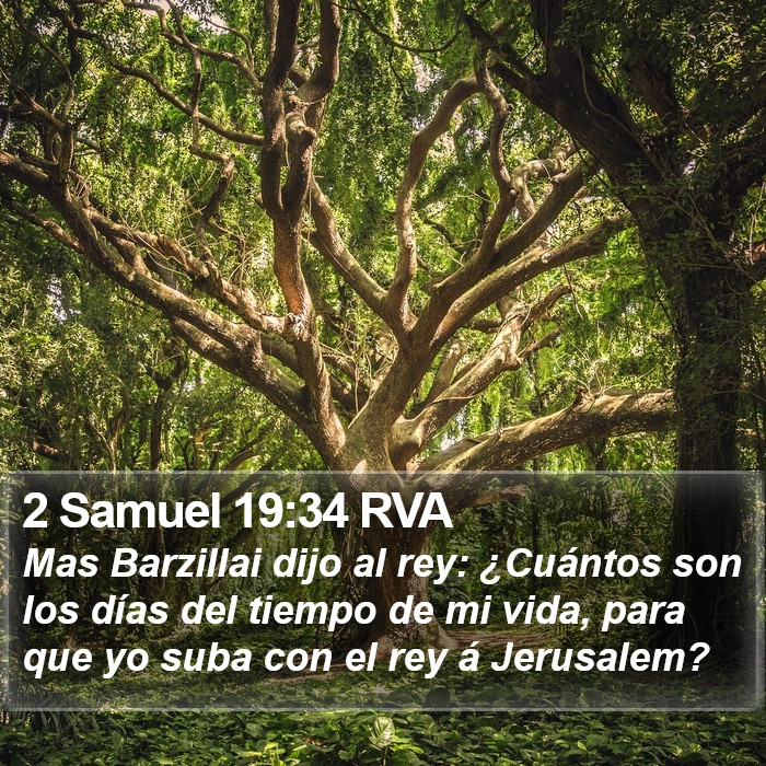 2 Samuel 19:34 RVA Bible Study