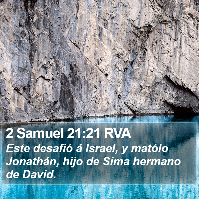 2 Samuel 21:21 RVA Bible Study
