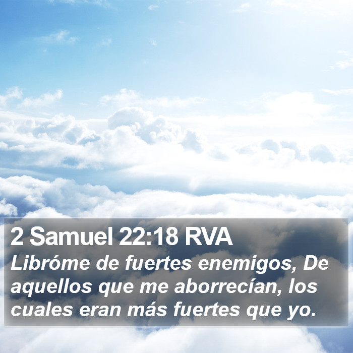 2 Samuel 22:18 RVA Bible Study