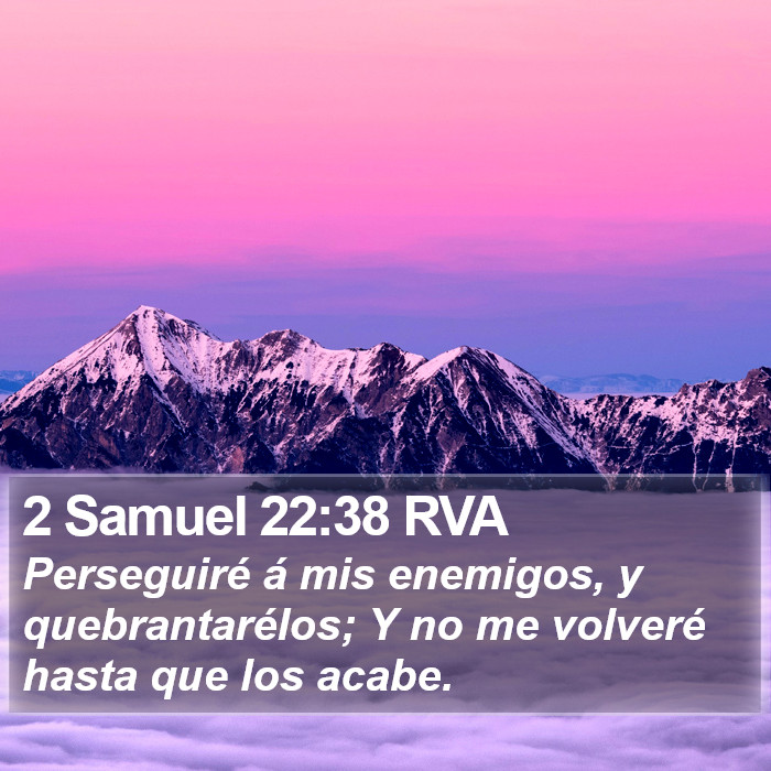 2 Samuel 22:38 RVA Bible Study