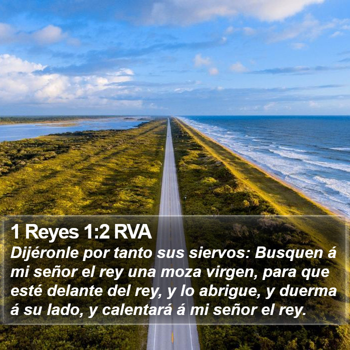 1 Reyes 1:2 RVA Bible Study