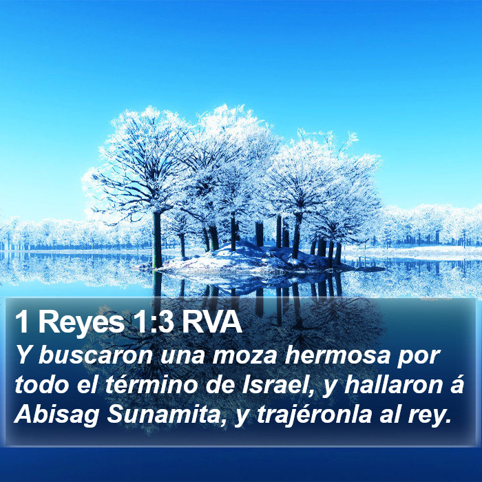 1 Reyes 1:3 RVA Bible Study