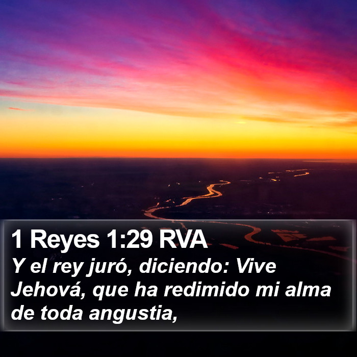 1 Reyes 1:29 RVA Bible Study