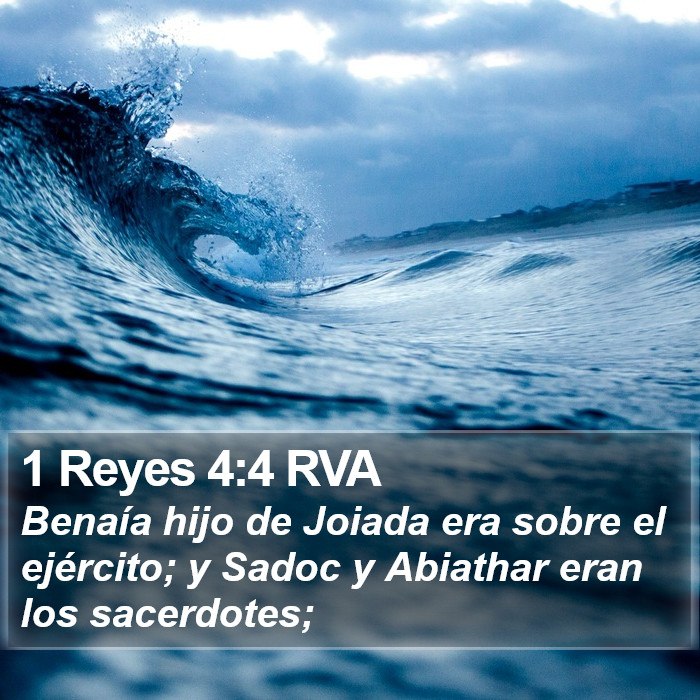 1 Reyes 4:4 RVA Bible Study