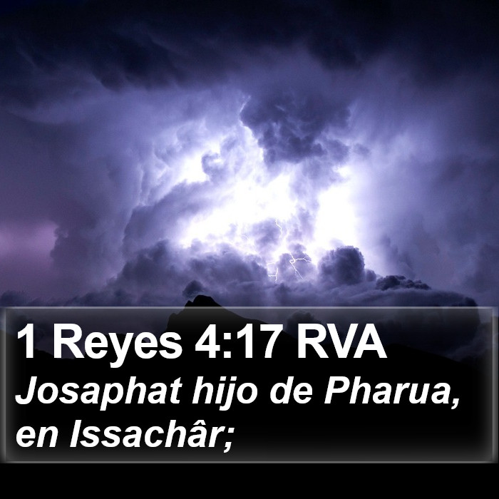 1 Reyes 4:17 RVA Bible Study