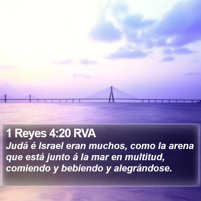 1 Reyes 4:20 RVA Bible Study