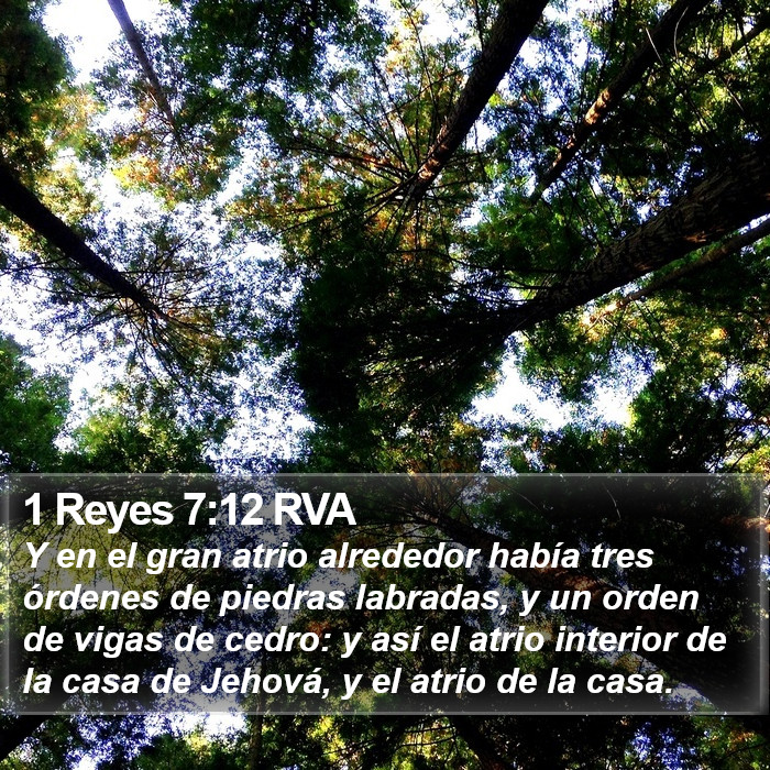 1 Reyes 7:12 RVA Bible Study