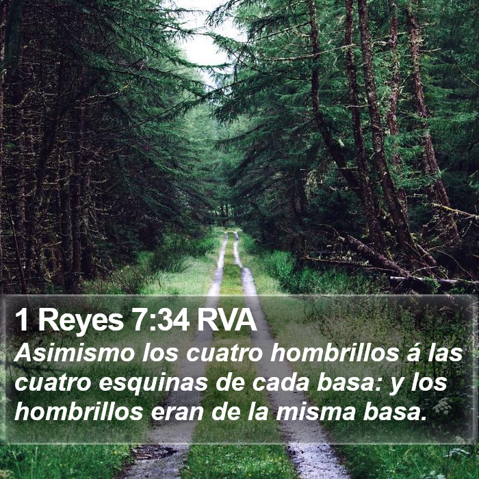 1 Reyes 7:34 RVA Bible Study