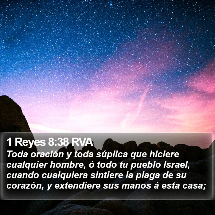 1 Reyes 8:38 RVA Bible Study