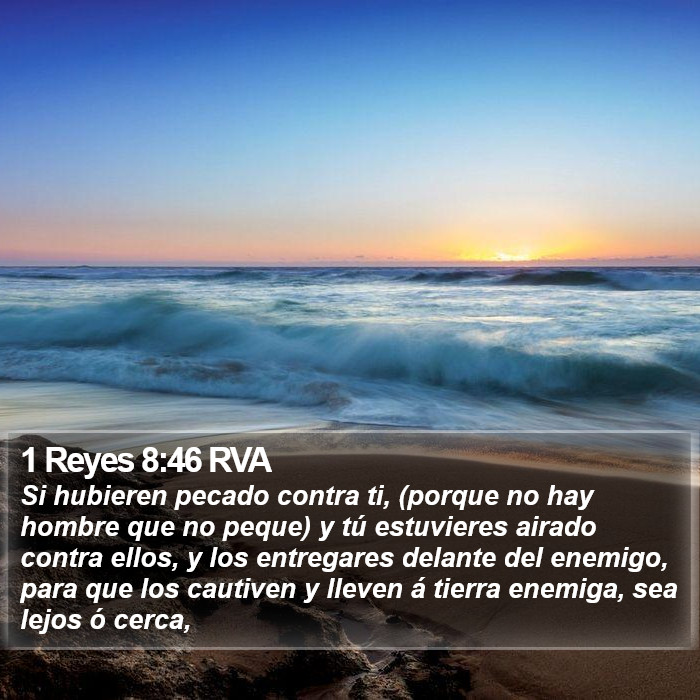 1 Reyes 8:46 RVA Bible Study