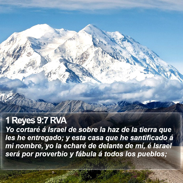 1 Reyes 9:7 RVA Bible Study