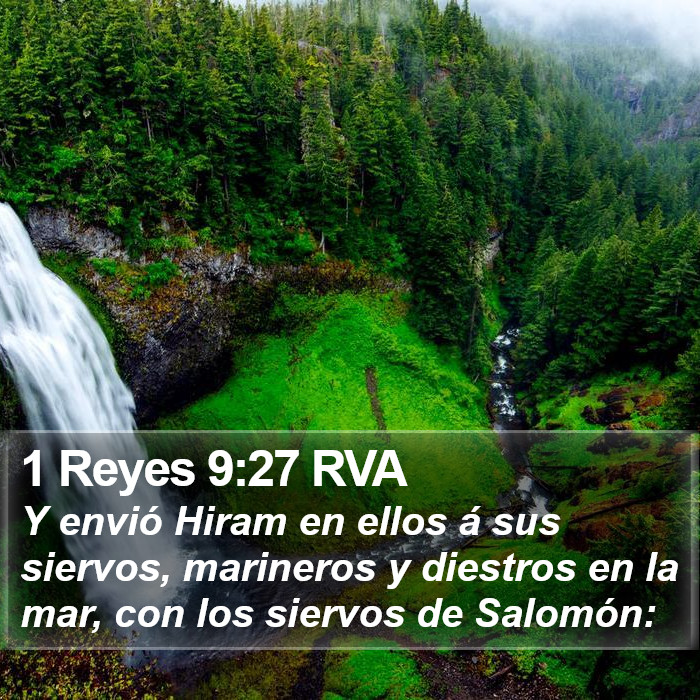 1 Reyes 9:27 RVA Bible Study