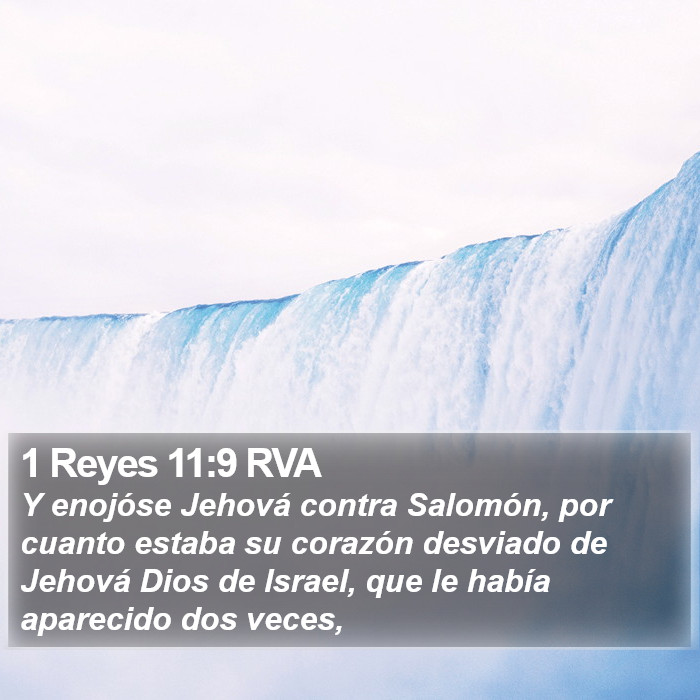 1 Reyes 11:9 RVA Bible Study