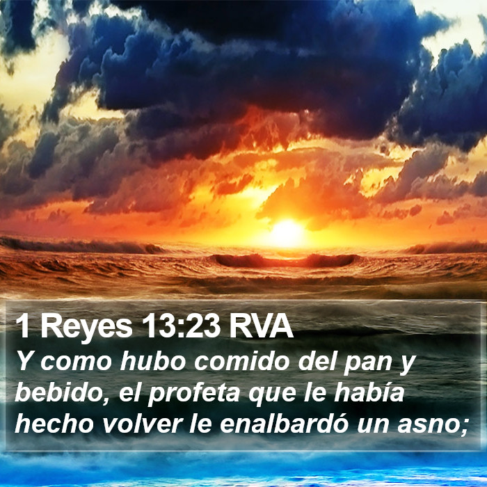 1 Reyes 13:23 RVA Bible Study