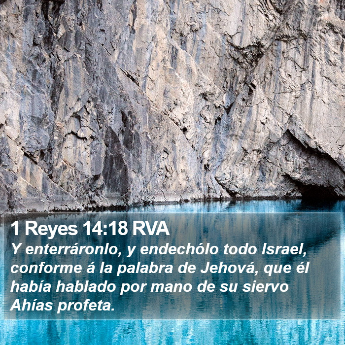 1 Reyes 14:18 RVA Bible Study