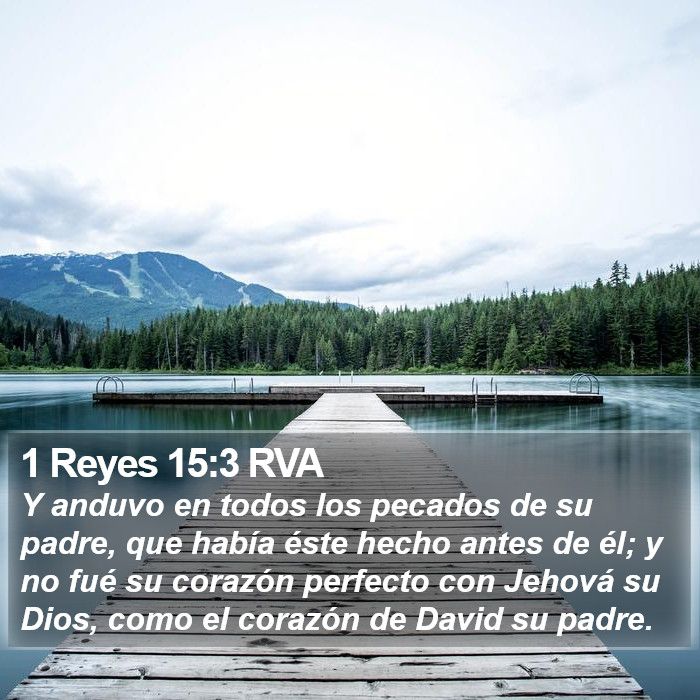1 Reyes 15:3 RVA Bible Study