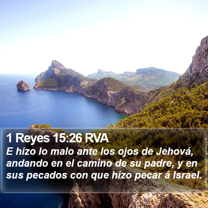 1 Reyes 15:26 RVA Bible Study