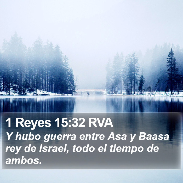 1 Reyes 15:32 RVA Bible Study