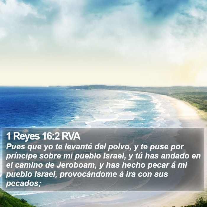 1 Reyes 16:2 RVA Bible Study