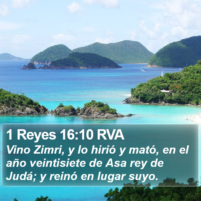 1 Reyes 16:10 RVA Bible Study
