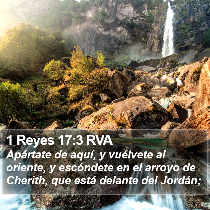 1 Reyes 17:3 RVA Bible Study