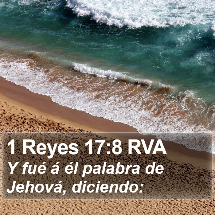 1 Reyes 17:8 RVA Bible Study