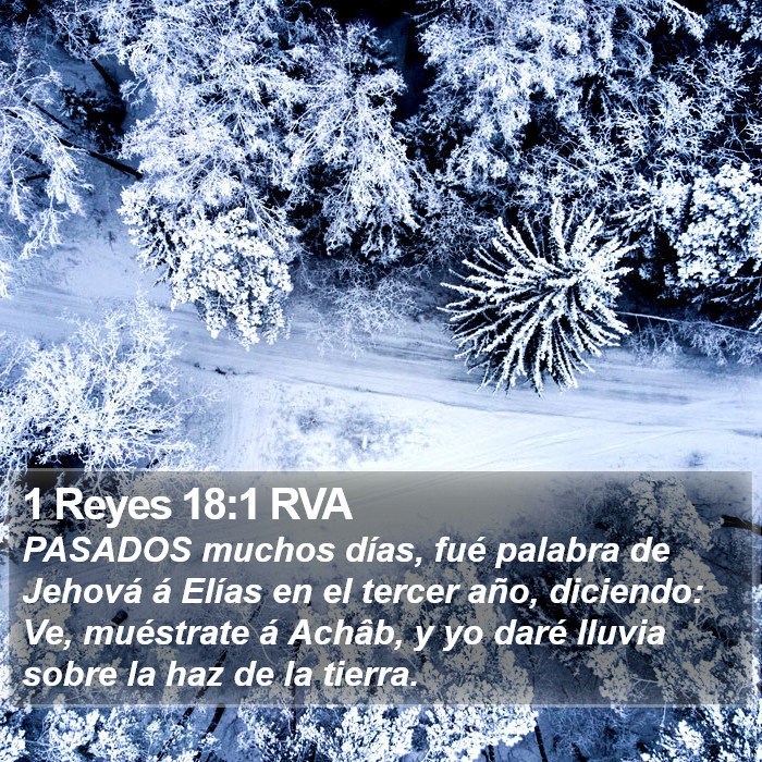 1 Reyes 18:1 RVA Bible Study