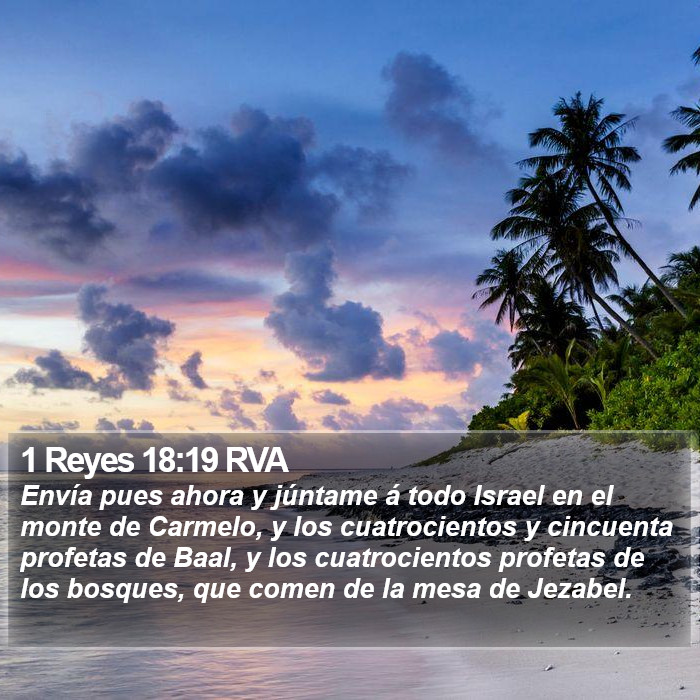 1 Reyes 18:19 RVA Bible Study