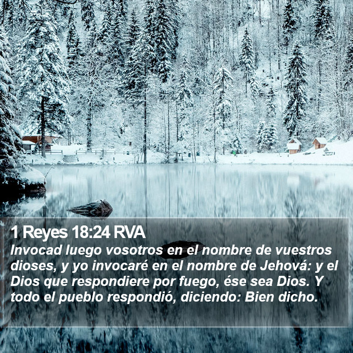 1 Reyes 18:24 RVA Bible Study