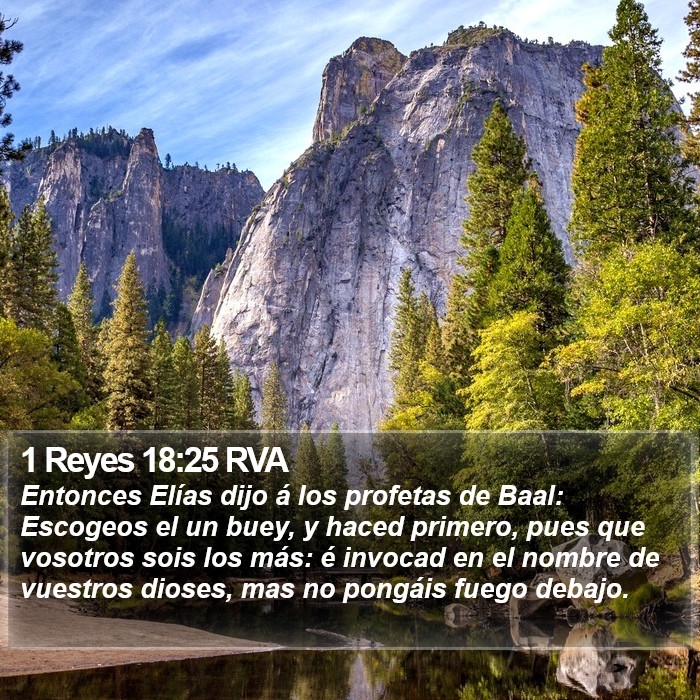 1 Reyes 18:25 RVA Bible Study