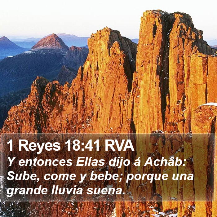 1 Reyes 18:41 RVA Bible Study