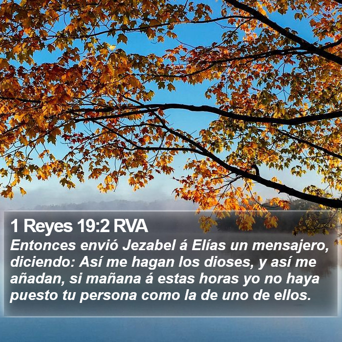 1 Reyes 19:2 RVA Bible Study