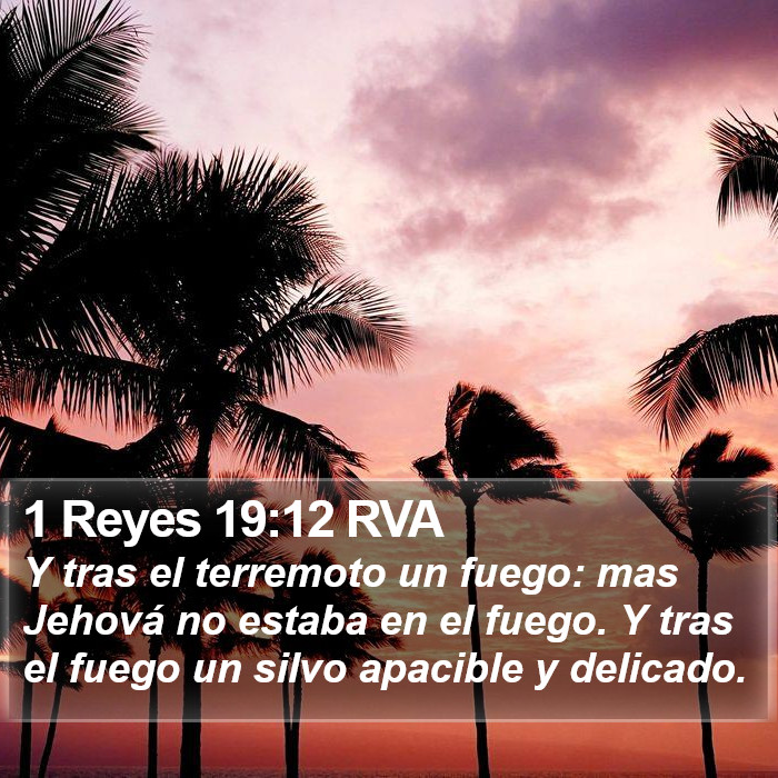 1 Reyes 19:12 RVA Bible Study