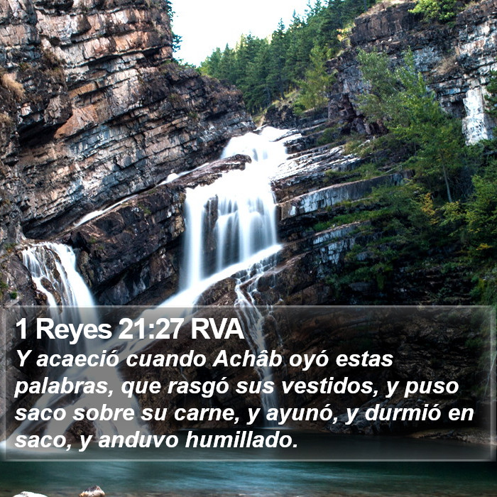 1 Reyes 21:27 RVA Bible Study