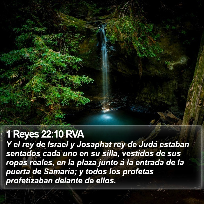 1 Reyes 22:10 RVA Bible Study