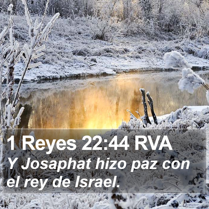 1 Reyes 22:44 RVA Bible Study