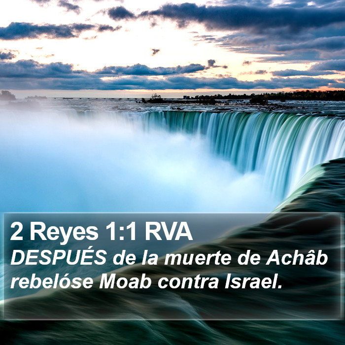 2 Reyes 1:1 RVA Bible Study